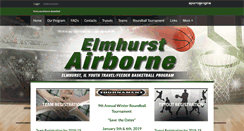 Desktop Screenshot of elmhurstairborne.org